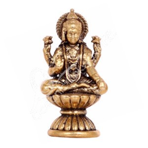 Mini Brass Lakshmi Figurine