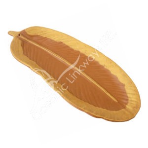 Terracotta Feather Ceramic Smudge Bowl