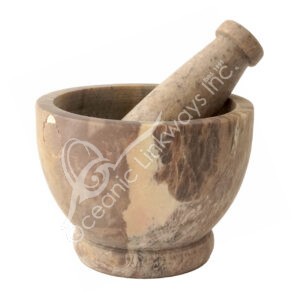 Natural Soapstone Mortar & Pestel