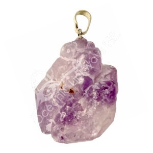Amethyst Flower Pendant