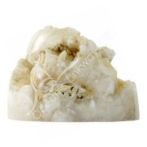 Snow White Agate Specimen