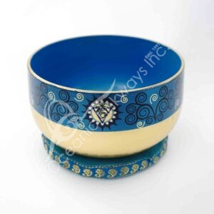 Throat Light Blue Chakra Singing Bowl Gift Set