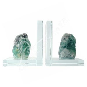 Rough Fluorite Bookends
