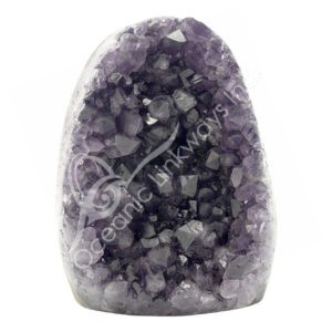 Uruguayan Amethyst C Geode Base Polished & Cut