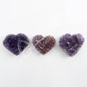 Amethyst Heart Druse