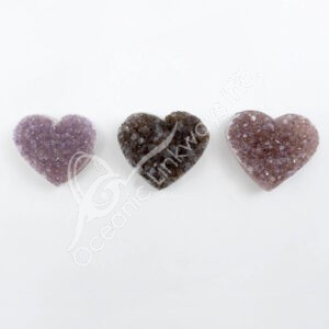 Amethyst C Heart Druse