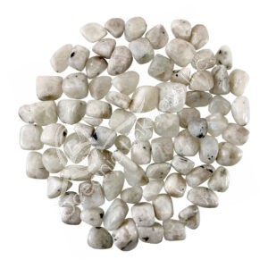 Rainbow moonstone Tumbled Stones
