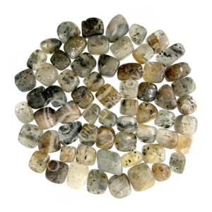 Clinochlore Quartz Tumbled Stones