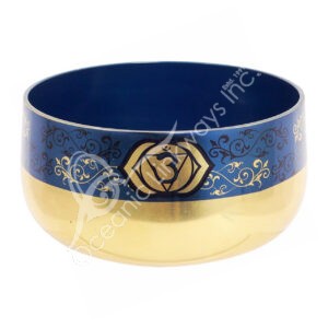 Third Eye Dark Blue Chakra Singing Bowl Gift Set