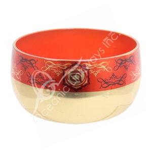 Sacral Orange Chakra Singing Bowl Gift Set