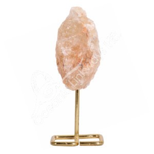 Topaz Specimen with Golden Stand