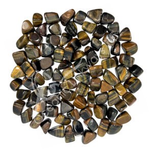 Blue Tiger Eye Tumbled Stones