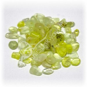 Golden Prehnite Tumbled Chips
