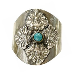 Copper & Brass Double Dorjee Adjustable Ring
