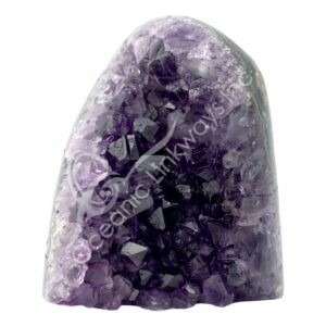 Amethyst Uruguayan a Cut Base Polished Geode