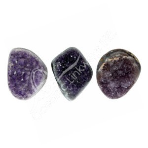 Uruguayan Amethyst D Edge Polished Geode