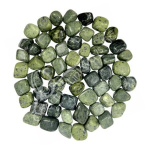 Polished Nephrite Jade Tumbled Stones