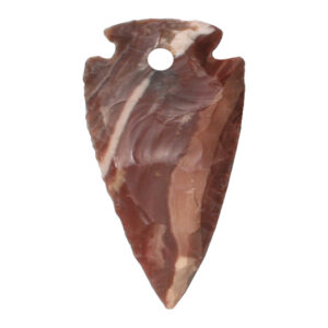 Jasper Arrowhead with 2 mm Hole (Pack of 100)