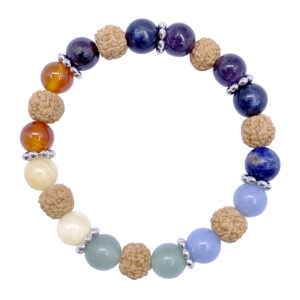 Chakra & Rudraksha Bracelet