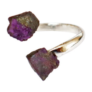 Purpurite Adjustable Metal Ring 20-22 mm Diameter