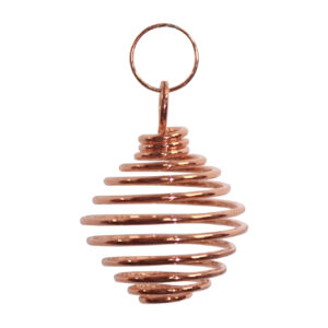 Copper Plated Cage Spring Pendant (Pack of 24)