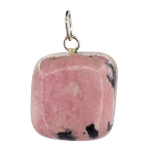 Rhodonite Tumbled Stone Pendant