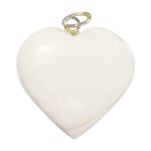 Scolecite Heart Pendant (Pack of 5)