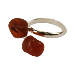 Carnelian Adjustable Ring