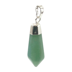 Green Aventurine Diamond Shape Pendant