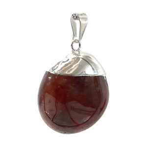 Carnelian Tumbled Stone Pendant