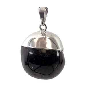 Garnet Tumbled Stone Pendant