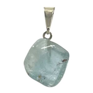 Blue Topaz Tumbled Stones Pendant