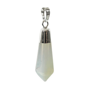 Opalite Diamond Shape Pendant 1.5-1.75"