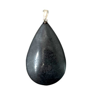 Polished Hematite Drop Pendant