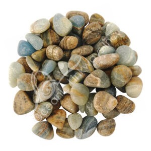 Matte Blue Onyx A Tumbled Stones
