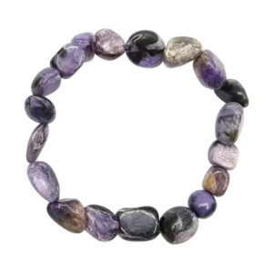 Charoite Tumbled Stone Bracelet