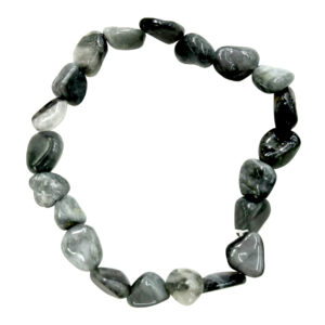 Eagle Eye Tumbled Stones Bracelet (10 X 12 mm)