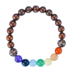 Copper & Chakra Bracelet