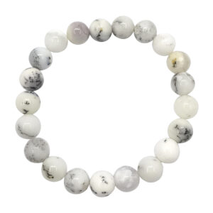 White Opal Beads Bracelet