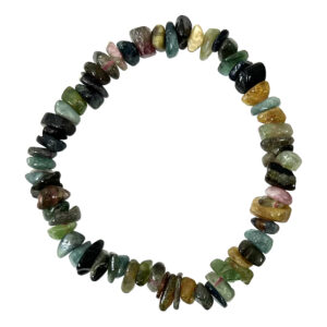 Mixed Tourmaline Chips Bracelet