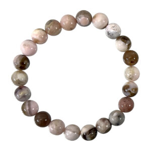 Pink Opal Beads Bracelet (8-8.5 mm)