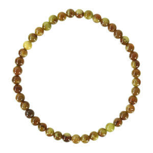 Green Garnet Bracelet (3-4 mm)