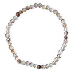 Dendritic Agate Bracelet (4-4.5 mm Beads)