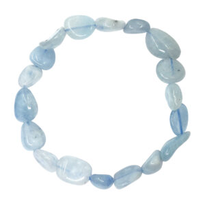 Aquamarine Tumbled Stones Bracelet