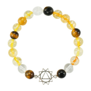 Solar Plexus Chakra Bracelet Elastic 8-8.5 mm 7.15-7.25"