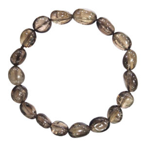 Smoky Quartz Tumbled Stones Bracelet