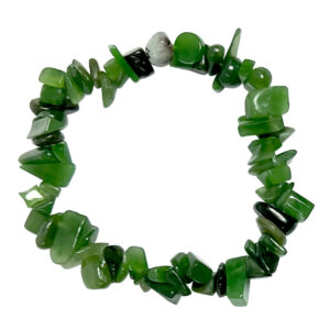 Nephrite Jade Chips Bracelet