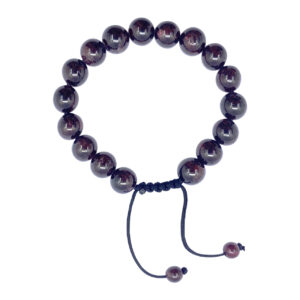 Garnet Beads Adjustable Bracelet (10 mm)