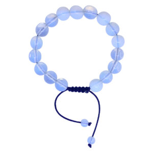 Opalite Beads Adjustable Bracelet (10 mm)
