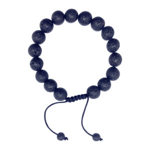 Adjustable Lava Bracelet 10 mm 7-11"